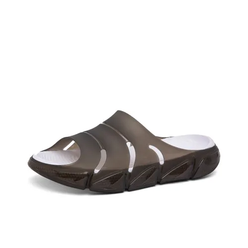 ATONGMU Slide Slippers Unisex Gray Sea Blue Gray Beige Glow In The Dark Black