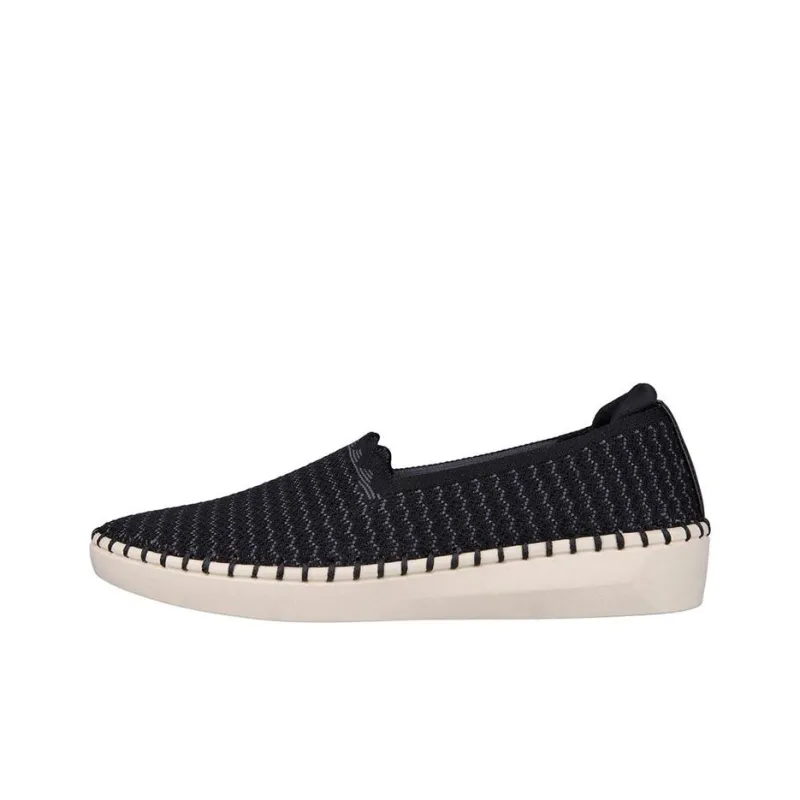 Skechers Sepulveda 2.0 Cushioning Anti-Slip And Wear-Resistant Low-Top Casual Shoes Women's Black-0