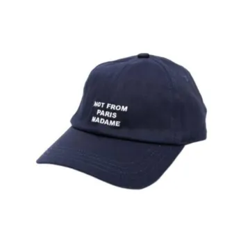 DROLE DE MONSIEUR Logo Embroidered Baseball Cap