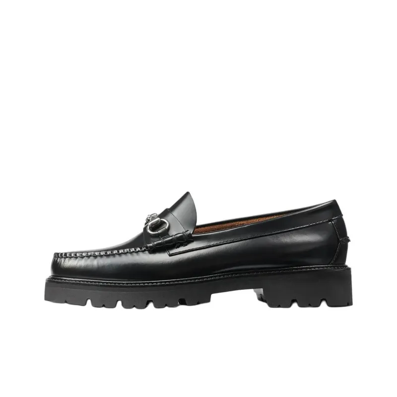 G.H. Bass & Co. Lincoln Bit Super Lug Weejuns Loafers Men's Black-0