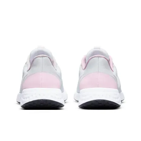 Nike REVOLUTION 5 Running Shoes Women's Low-Top Gray Pink White-2