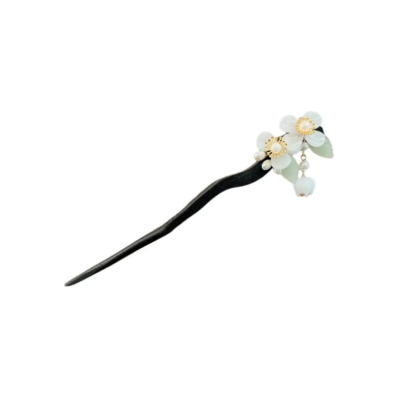 Water jade Hairpins Women's-0