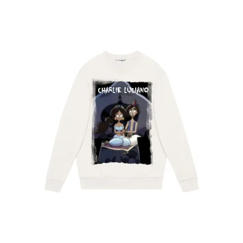 Charlie Luciano Sweatshirts Unisex White