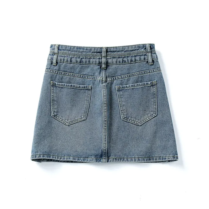 FHMY Denim Short Skirts Women's-1