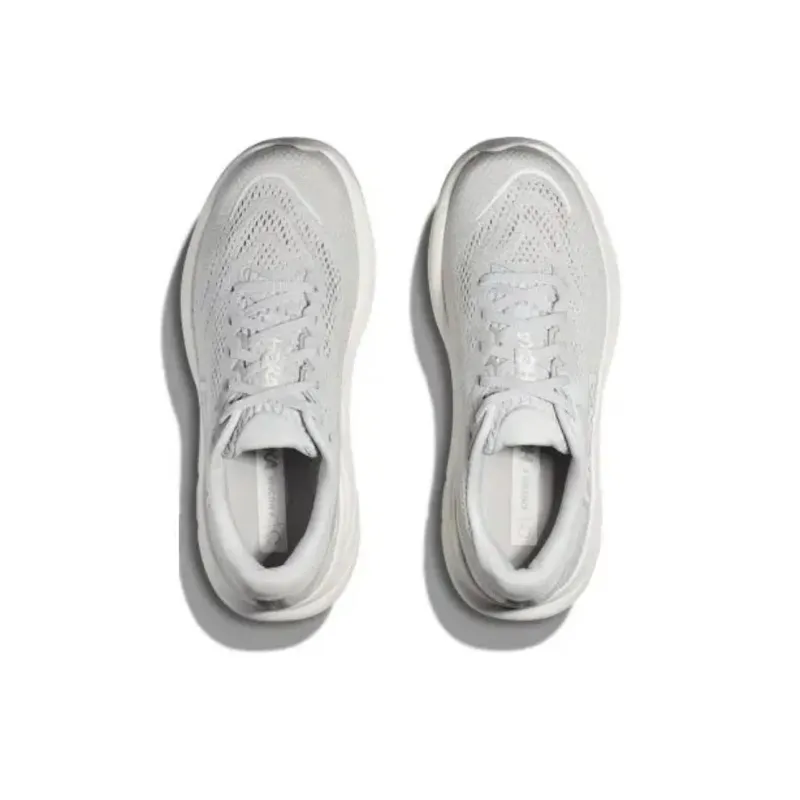HOKA ONE ONE Anti-Slip Wear-Resistant Low-Top Running Shoes Men's Gray-4