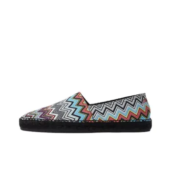 MISSONI Zig Zag Printed Slip On Espadrilles