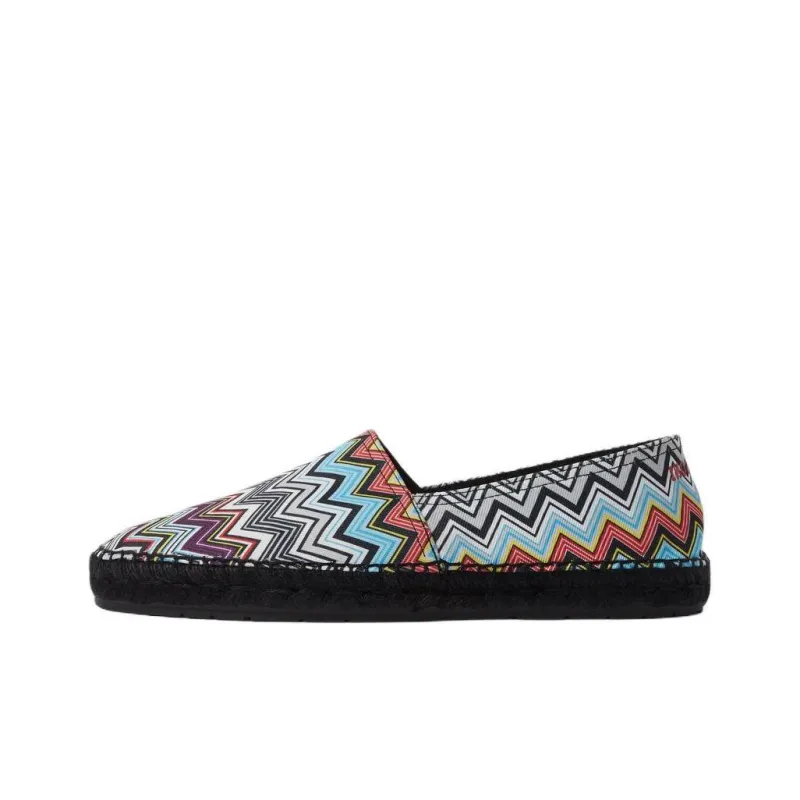 MISSONI Zig Zag Printed Slip On Espadrilles-0