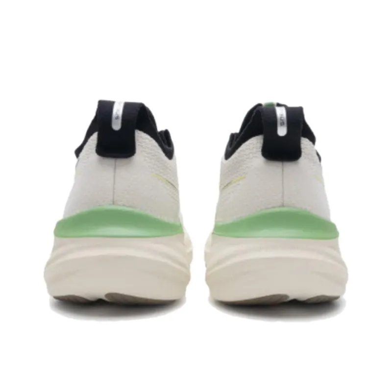 Asics GEL NIMBUS 26 Anti Slip And Wear Resistant Breathable Cushioning Low Top Casual Running Shoes Men's White Green-4