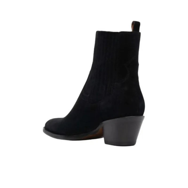Skechers Tameless Moving West Ankle Boots Women's Black-3
