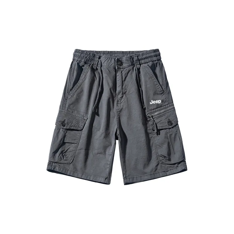 Jeep Garden Forest Horse Riding Cargo Shorts Unisex-6
