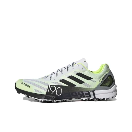 Adidas Terrex Speed Pro Running Shoes Men Low-Top Yellow/White