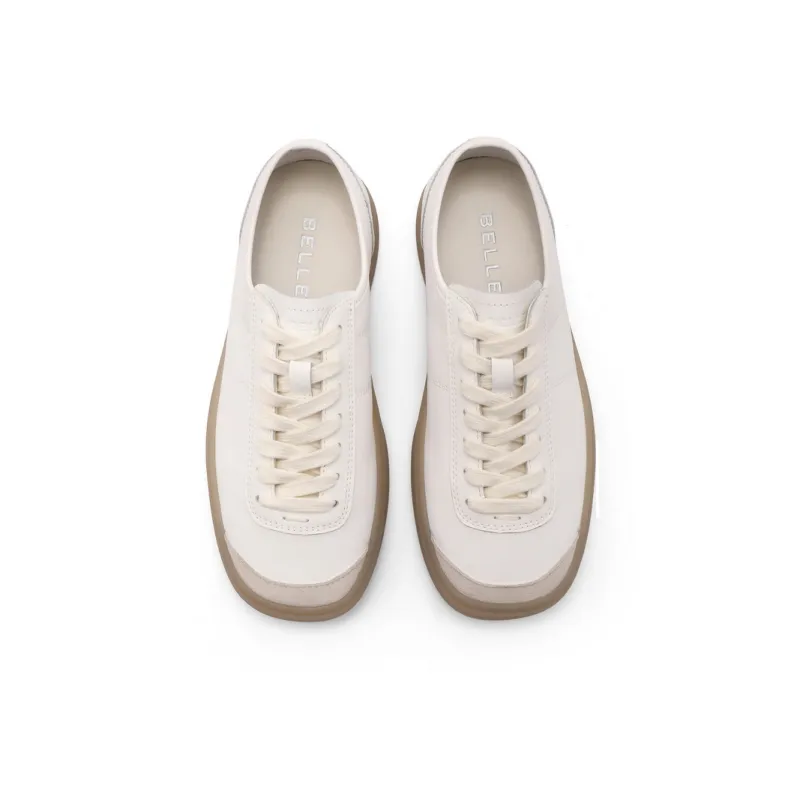 BELLE Slip Resistant Shock Absorbers With Abrasion Resistant Properties Low Top Skateboard Shoes Women's-8