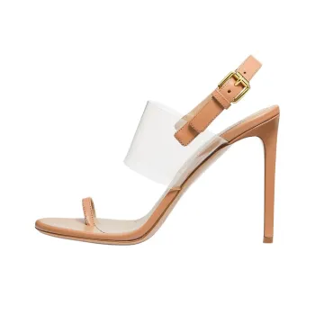 MICHAEL KORS Catherine Strap Sandals 10cm Women's Brown