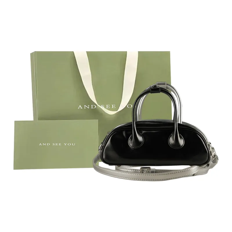 ANDSEEYOU Cow Leather Crossbody One Shoulder Handbag Women's-1