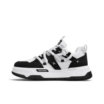 JEANSWEST Puffy Shoes Anti Slip And Wear Resistant Height Increasing Low Top Skateboard Shoes Unisex