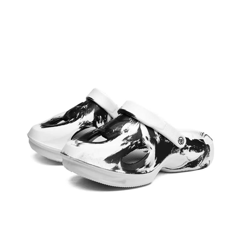 OUBT Ink Wash Rendering Design Clogs Men's-3