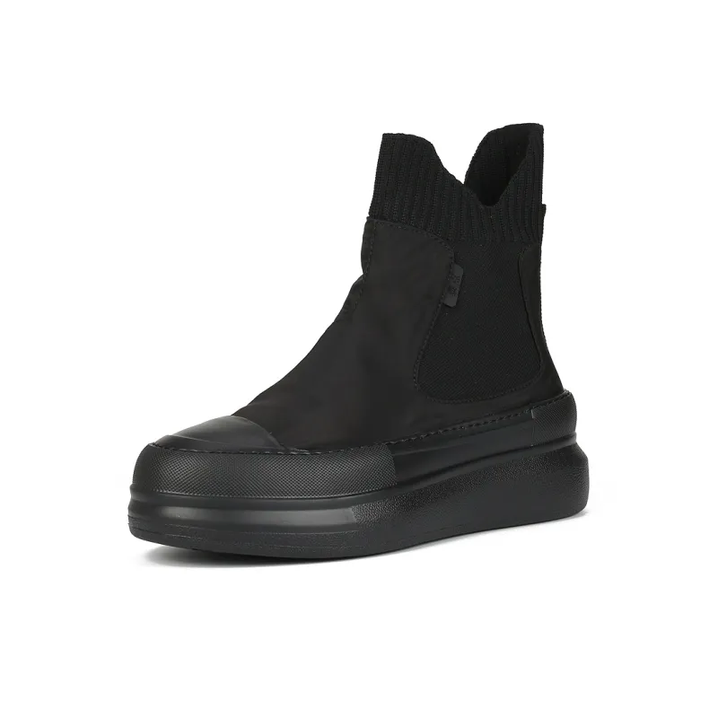 Thai Points Durable Breathable Casual Shoes Men's Black-1