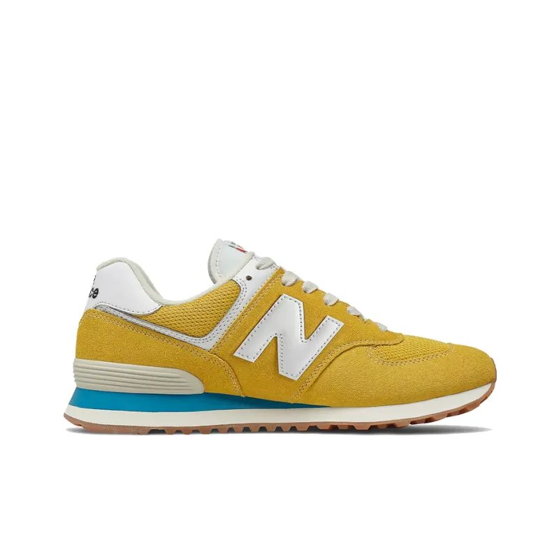 New Balance 574 Varsity Gold-1