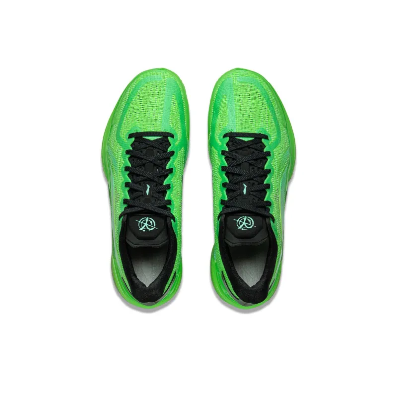 LINING Gamma Basketball Shoes Men Low Top Green-3