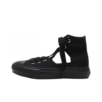 Converse All Star Light PLTS GHILLIE HI Balance Mid-Top Canvas Shoes Women's Black