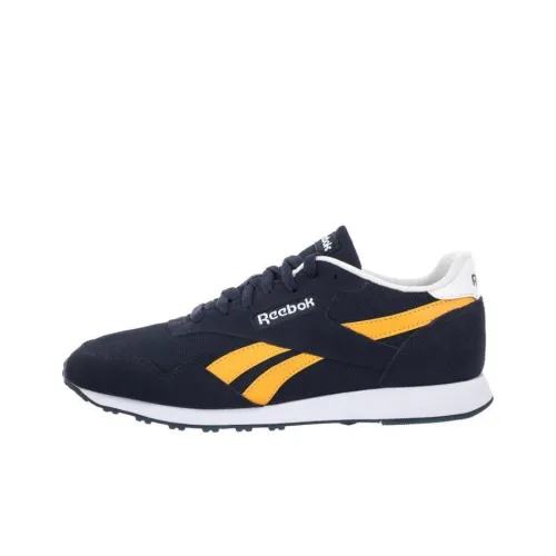 Reebok Royal Ultra Running Shoes Men Low-Top Navy Blue/Yellow