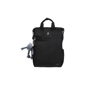 NOMK Oxford Backpack Backpack Backpack Travel Bag Unisex Black/Green/Khaki/Gray