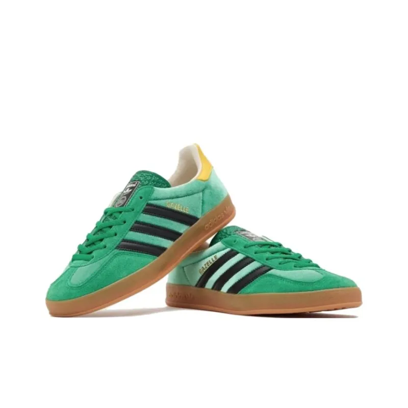 Adidas Gazelle Size? Exclusive Green Yellow-2