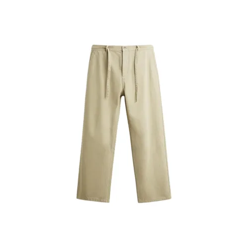 ZARA Casual Pants Men Tan