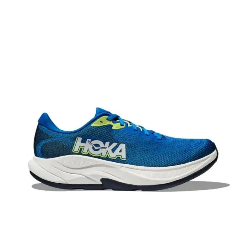 HOKA ONE ONE Anti Slip Wear Resistant Low Top Casual Y2k Retro Running Shoes Men's Blue White-1