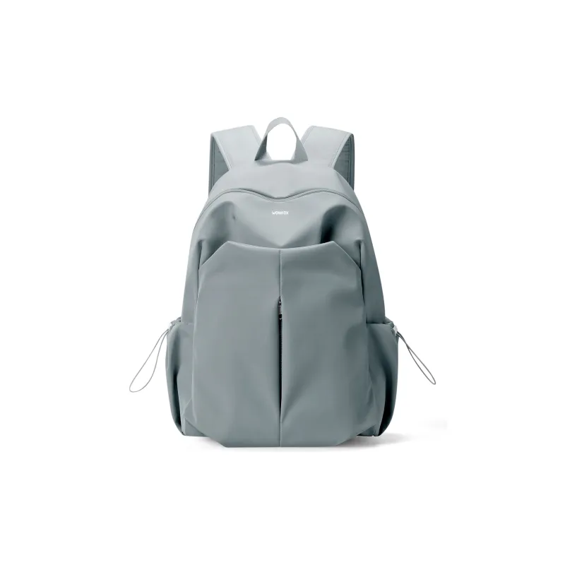 WONHOX Fabric Backpack Laptop Bag Backpack Regular Unisex Black/Gray/Red/Pink Purple-7