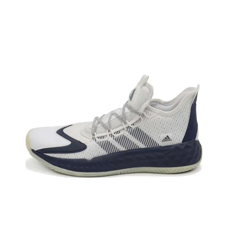 Adidas Pro Boost Mid 'White Team Navy'-0