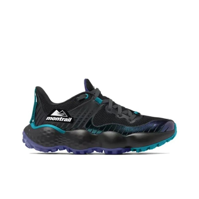 Columbia Montrail Slip-Resistant Low-Top Trail Running Running Shoes Women's Black-1