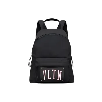 Valentino VLTN Polyester Backpack Men's Black