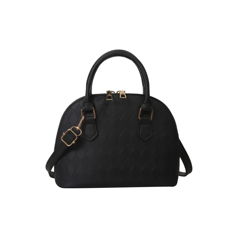 SUPERCUTE PU Dome Bag Shoulder Bag Crossbody Bag Handbag Women's Black Red/Green/Orange/Brown-1