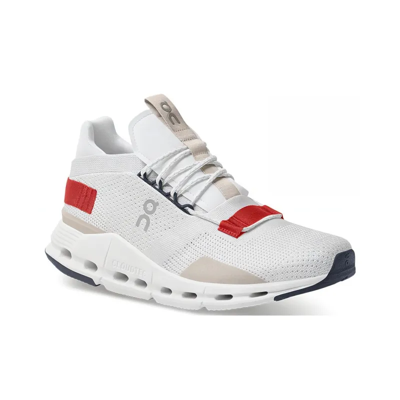 On Running Cloudnova White Red-2