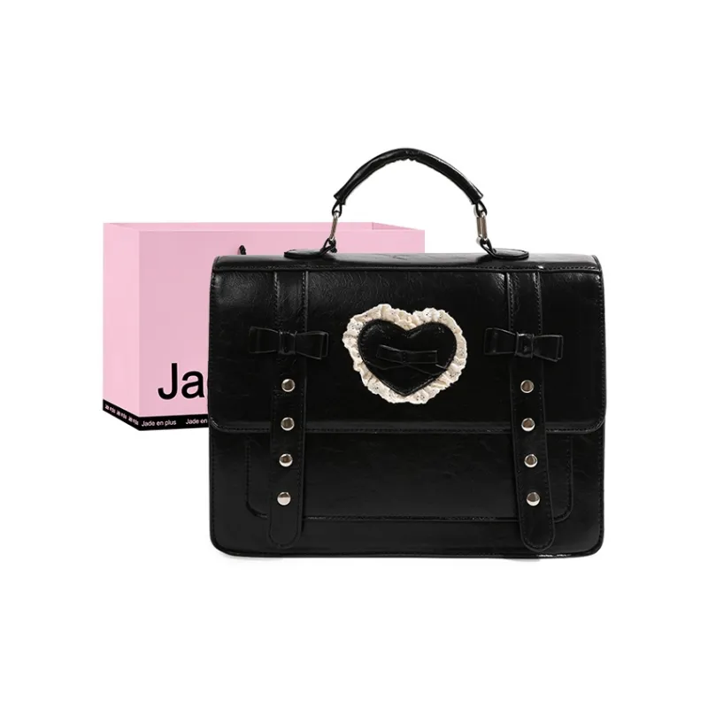 Jade En Plus PU Crossbody Double Shoulder One Shoulder Handbag Regular Women's Blue/Silver/Black-3