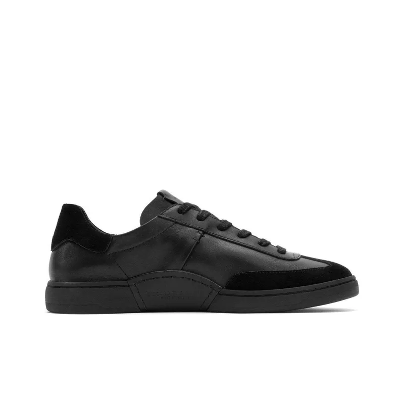 FOOT INDUSTRY Slip Resistant Low Top Skateboard Shoes Unisex Black-1