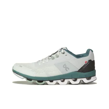 On Cloudace Cushioned Slip Resistant Low Top Running Shoes Men's White Green
