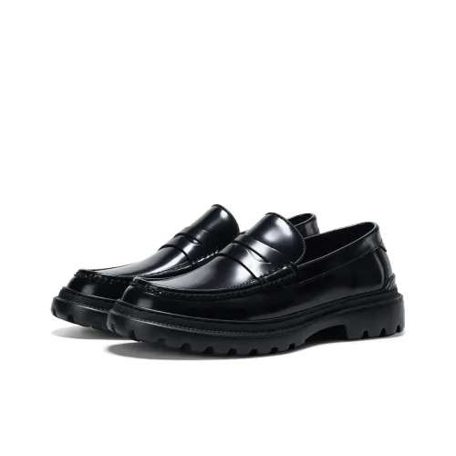 HALEBOSS Men's Casual Men Low-Top Black