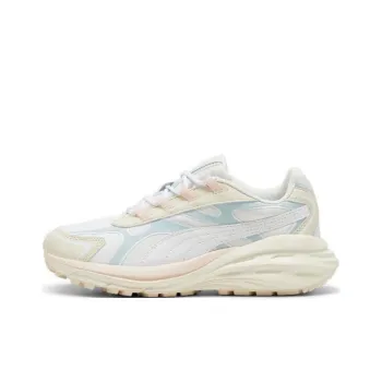 PUMA Hypnotic Anti Slip Wear Resistant Low Top Casual Shoes Unisex Beige Blue