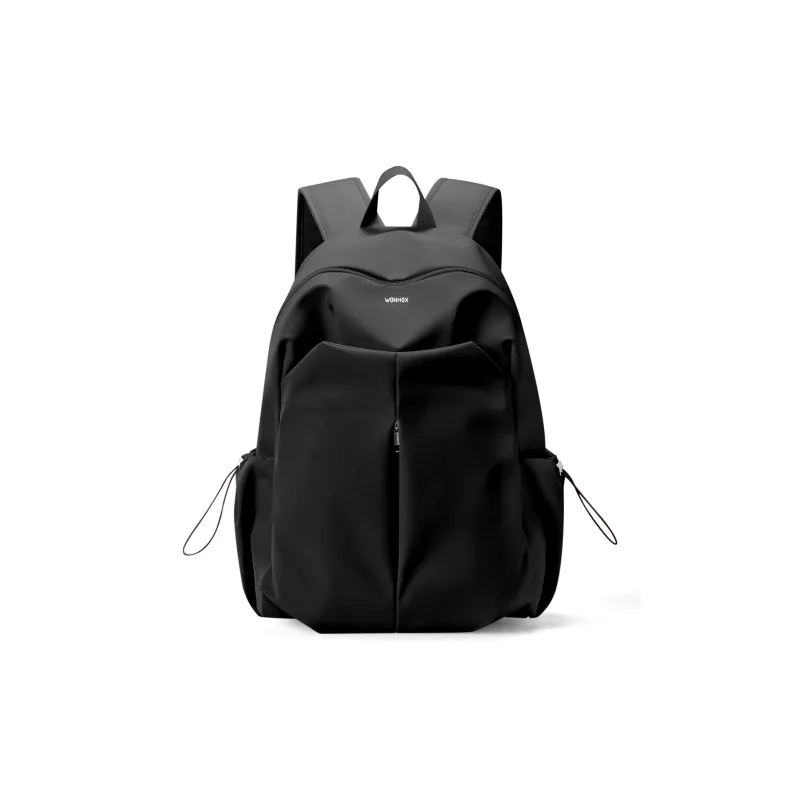 WONHOX Fabric Backpack Laptop Bag Backpack Regular Unisex Black/Gray/Red/Pink Purple-0
