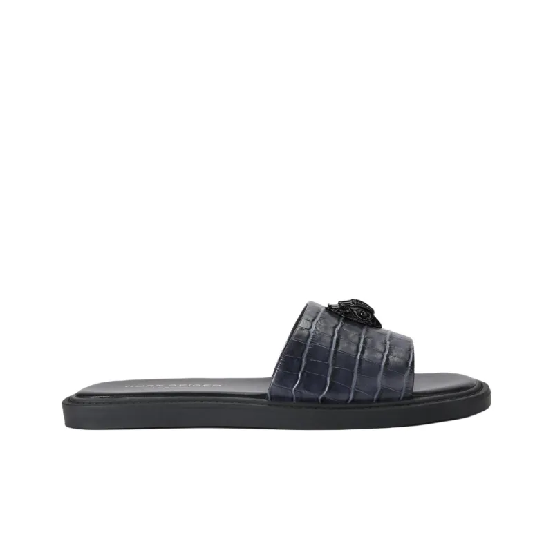 Kurt Geiger London Abrasion-Resistant Slide Slippers Men's Marine Blue-1