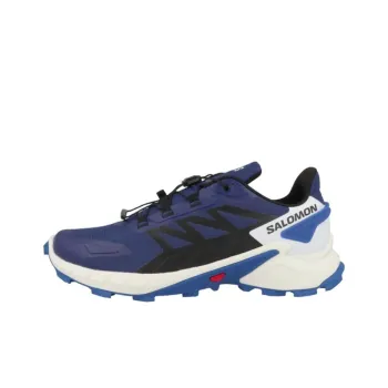 SALOMON Supercross 4 Running Shoes Men Low Top Blue White