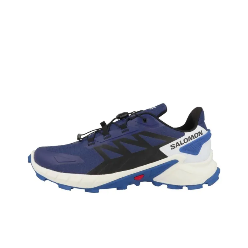 SALOMON Supercross 4 Running Shoes Men Low Top Blue White-0