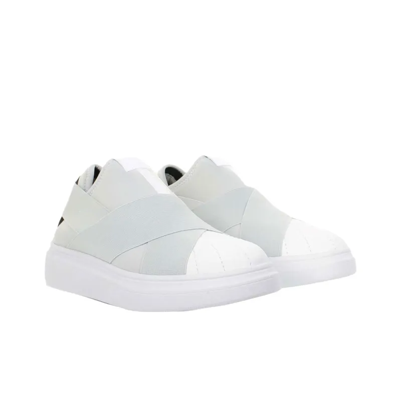 FESSURA Low-Top Casual Shoes Women's Light Gray-2