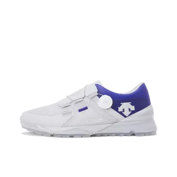 DESCENTE BOA Cushioned Slip Resistant Low Top Casual Shoes Men's White