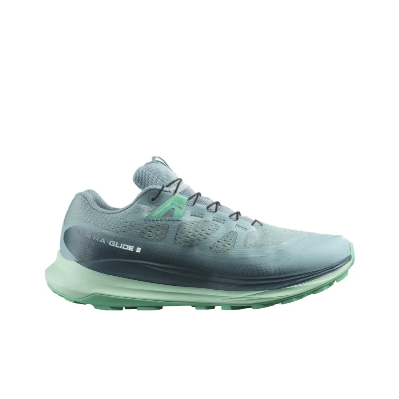SALOMON Ultra Glide 2 Wear-Resistant Low-Top Running Shoes Women's Green-1