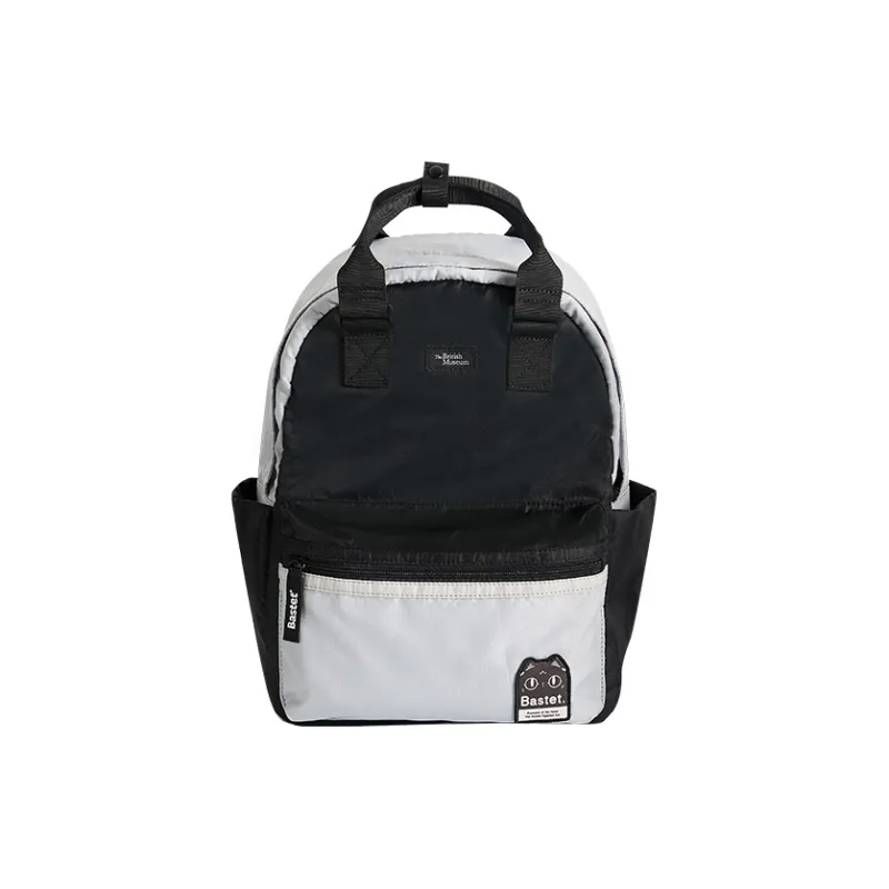 The British Museum Fabric Backpack Regular Unisex Black/Red-2