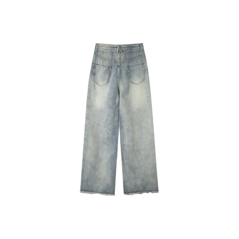 Kazakhstan Jeans Women's Washed Blue-1