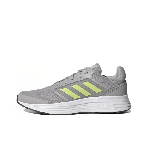 Adidas Galaxy 5 Running Shoes Men Low-Top Gray/Yellow